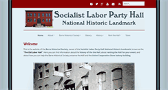 Desktop Screenshot of oldlaborhall.org